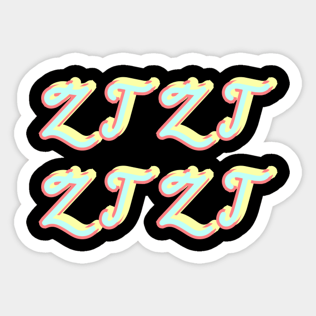 Ztzt Sticker by Word and Saying